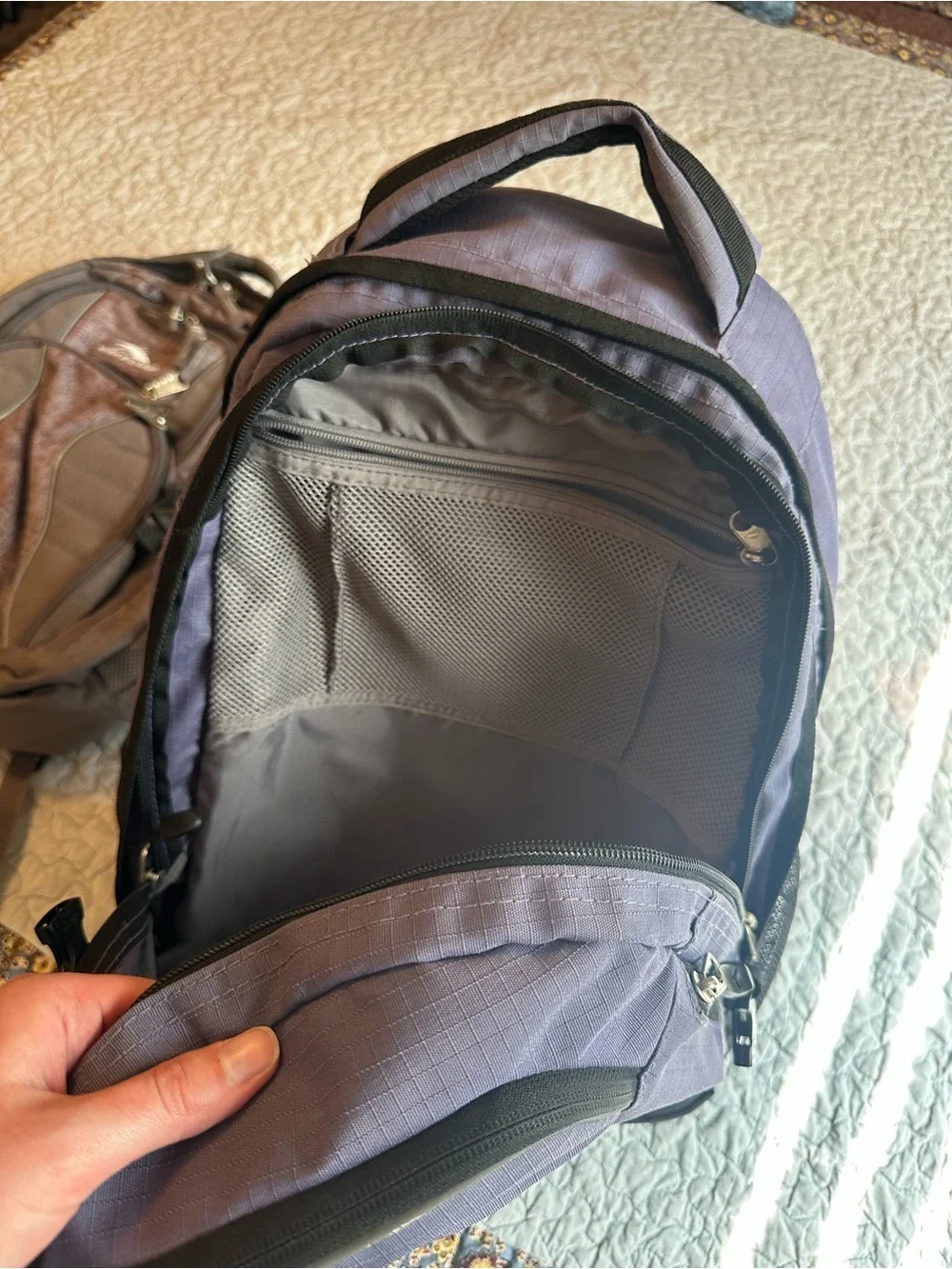 High Sierra Purple Backpack